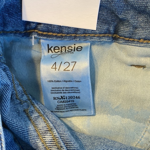 NWT Kenzie “The High Rise Short” 4/27 True Vintage Look👍🏻 - Picture 8 of 8